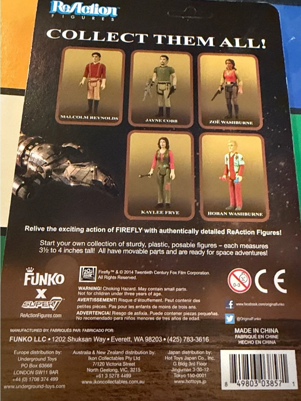 Funko Firefly Malcolm Reynolds Action Figure - Brown, Tan, Black